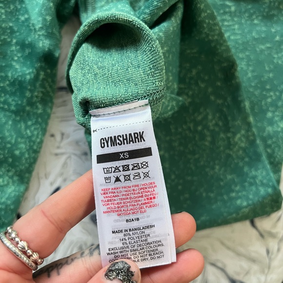 Gymshark green leggings - Picture 2 of 4